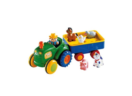 Traktor mit Anhänger