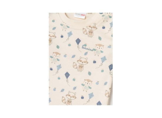 2-tlg Set Latzhose mit Shirt Cozy Friends