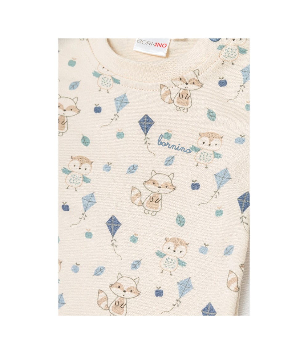 2-tlg Set Latzhose mit Shirt Cozy Friends