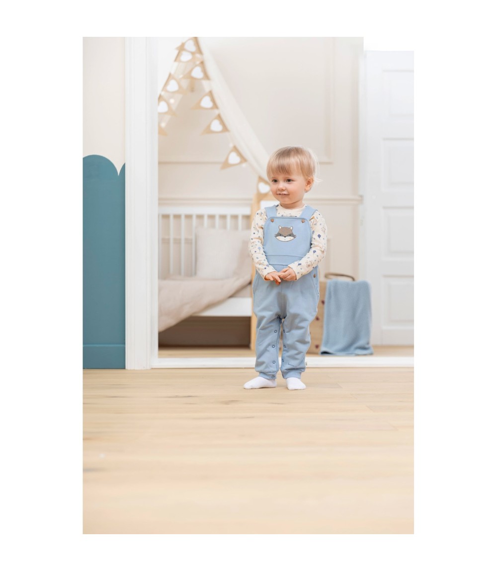 2-tlg Set Latzhose mit Shirt Cozy Friends