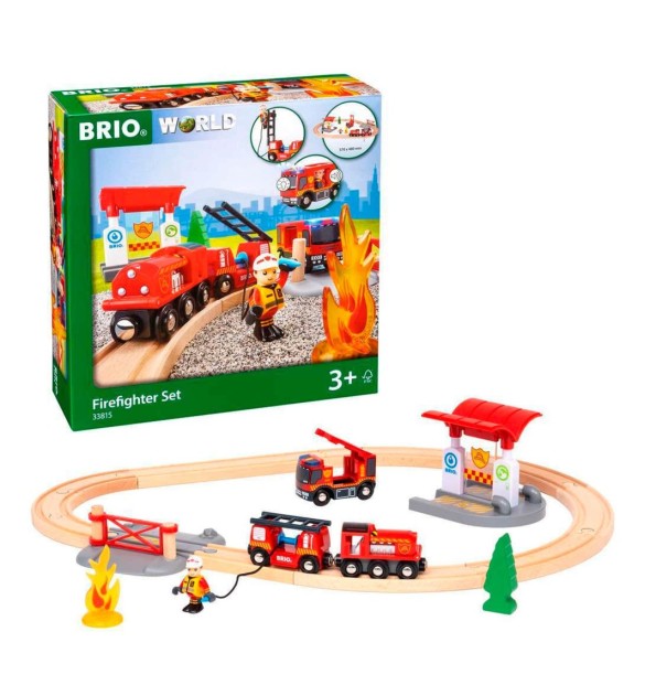Bahn Feuerwehr Set