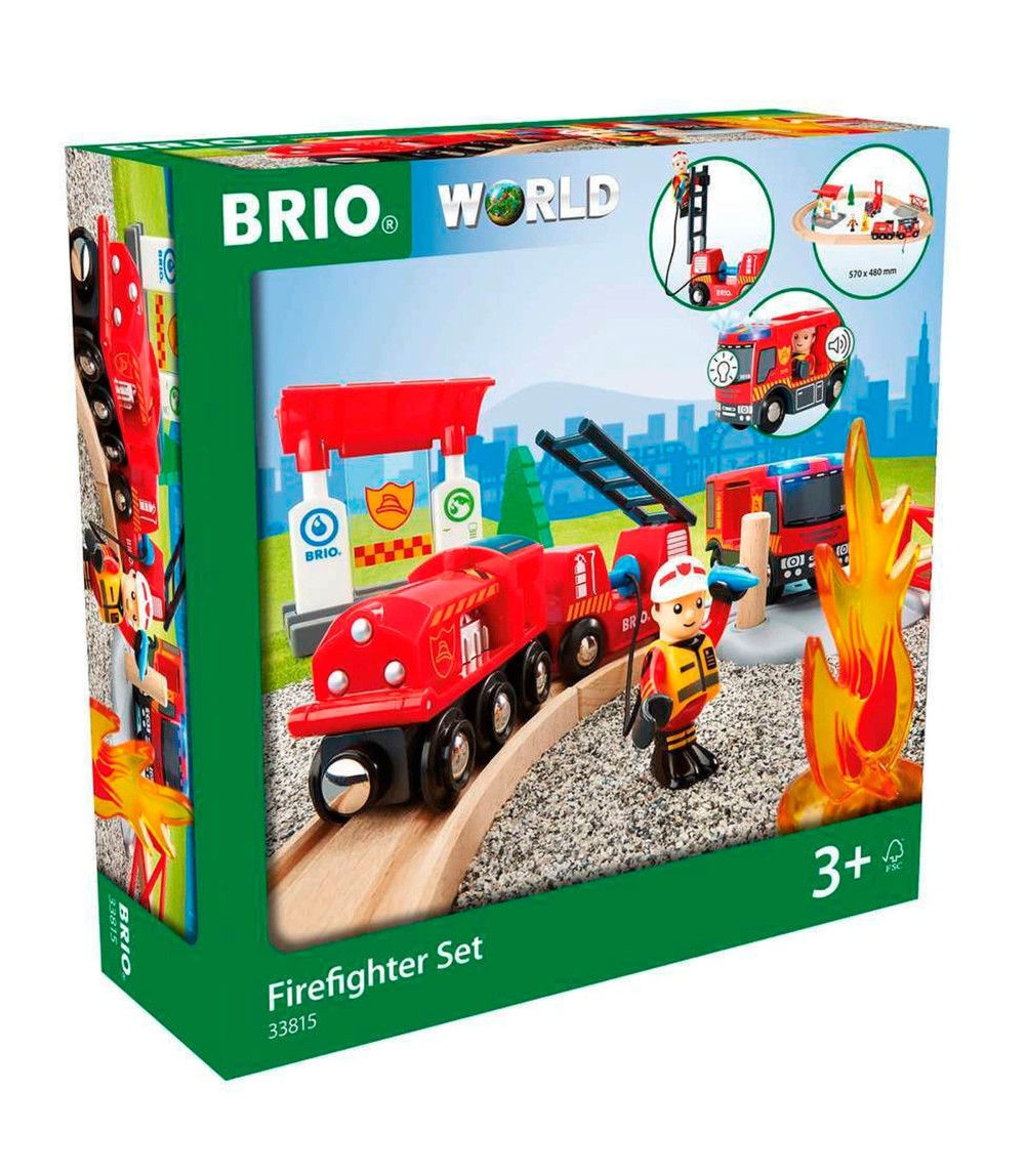 Bahn Feuerwehr Set