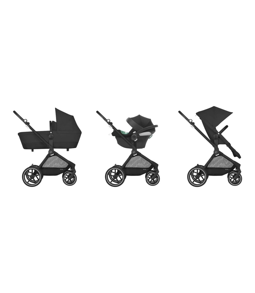 Kombikinderwagen Eos Lux Trio-Set inkl. Babyschale Aton B2 i-Size