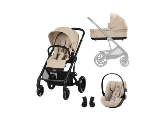 Kombikinderwagen Balios Trio-Set inkl. Babyschale Cloud G