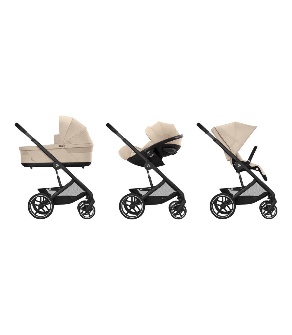 Kombikinderwagen Balios Trio-Set inkl. Babyschale Cloud G