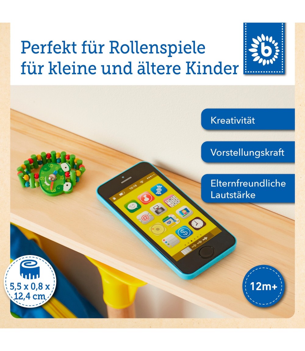 Lernspaß Kinder Smartphone mit 40 Sounds