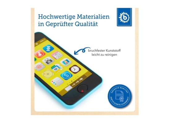 Lernspaß Kinder Smartphone mit 40 Sounds