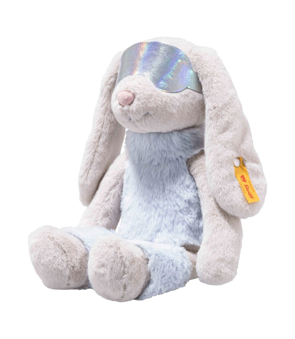 Kuscheltier Hoppie Hase Skifahrer 31cm