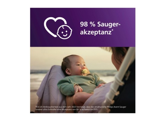 2er-Pack Schnuller ultra air, 6-18M