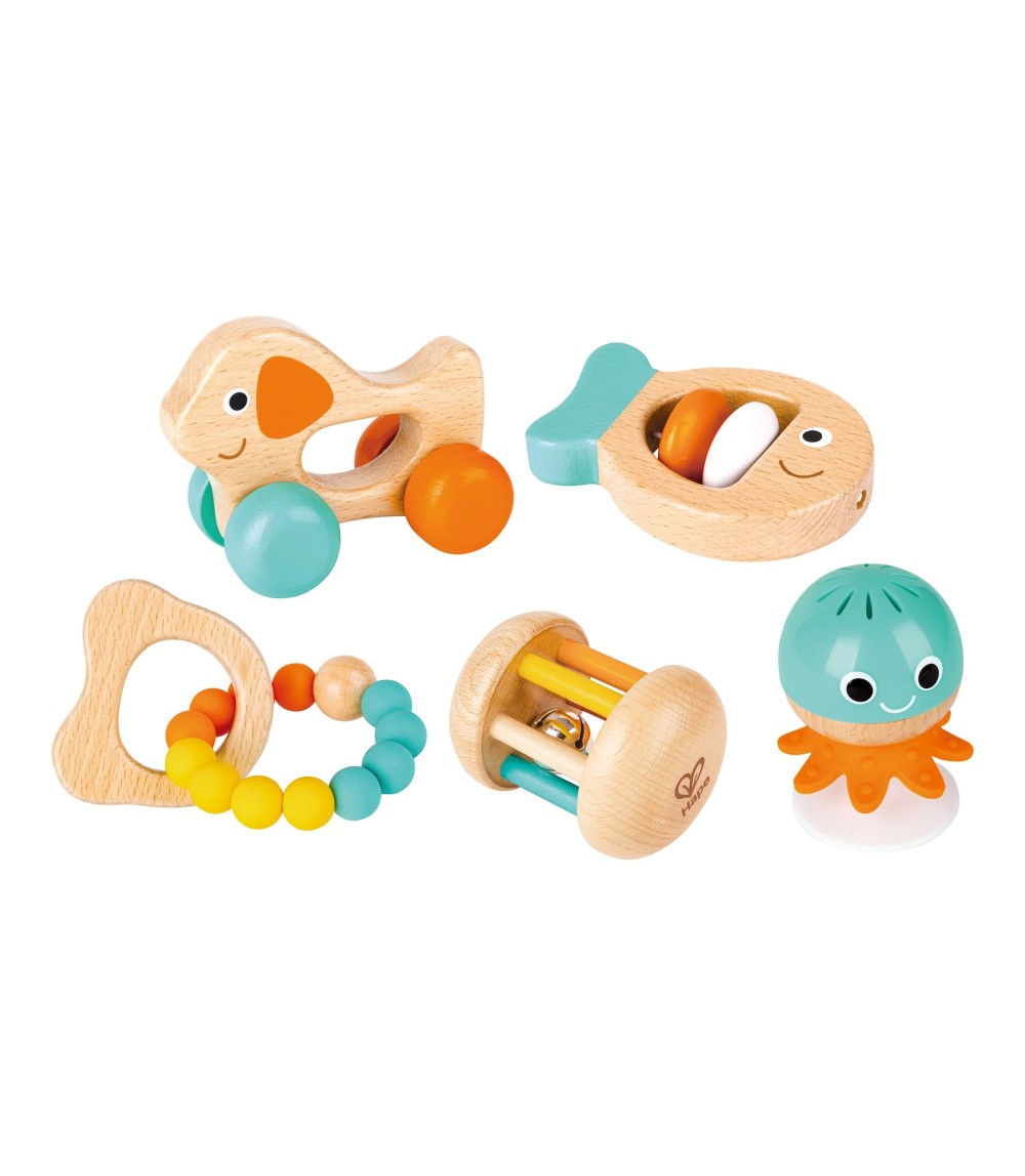 Rassel Sensorik-Set 5-teilig