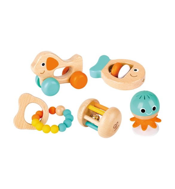 Rassel Sensorik-Set 5-teilig