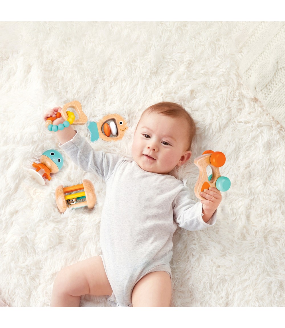 Rassel Sensorik-Set 5-teilig