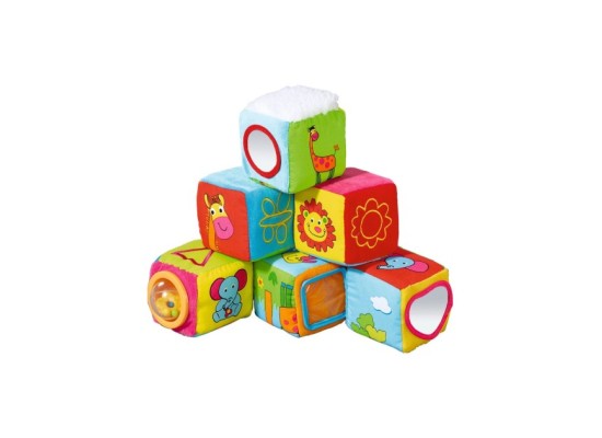 6er-Pack Stoffwürfel