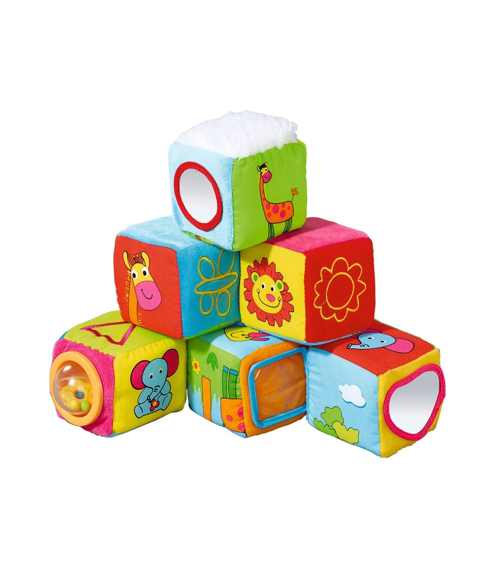 6er-Pack Stoffwürfel