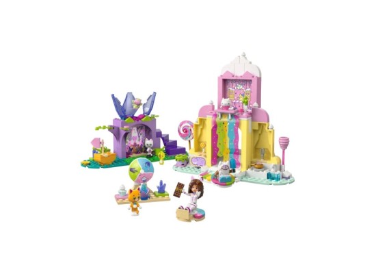 11205 Gabby´s Dollhouse Zuckerguss-Gebirge und Kätzchen-Garten