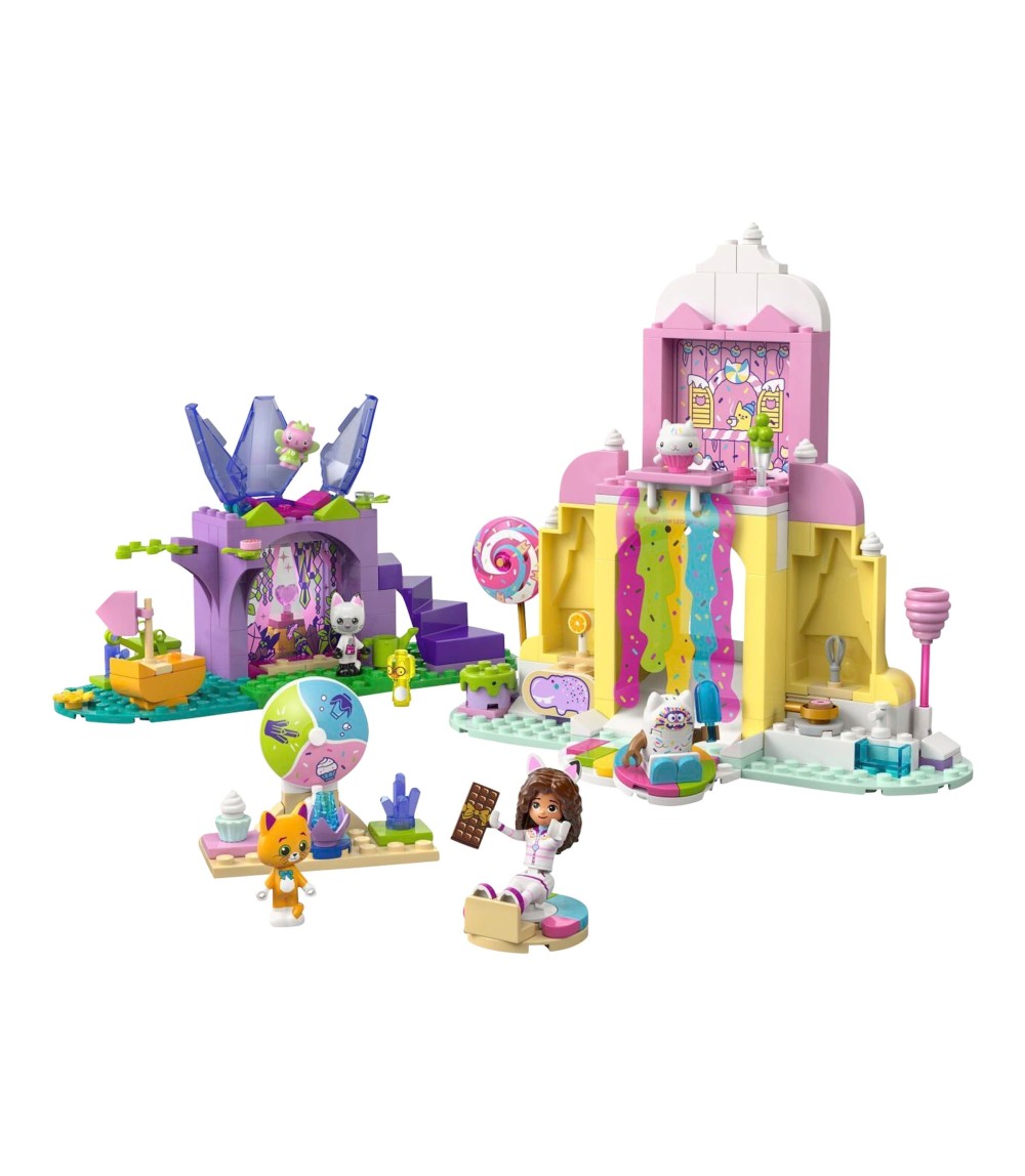 11205 Gabby´s Dollhouse Zuckerguss-Gebirge und Kätzchen-Garten