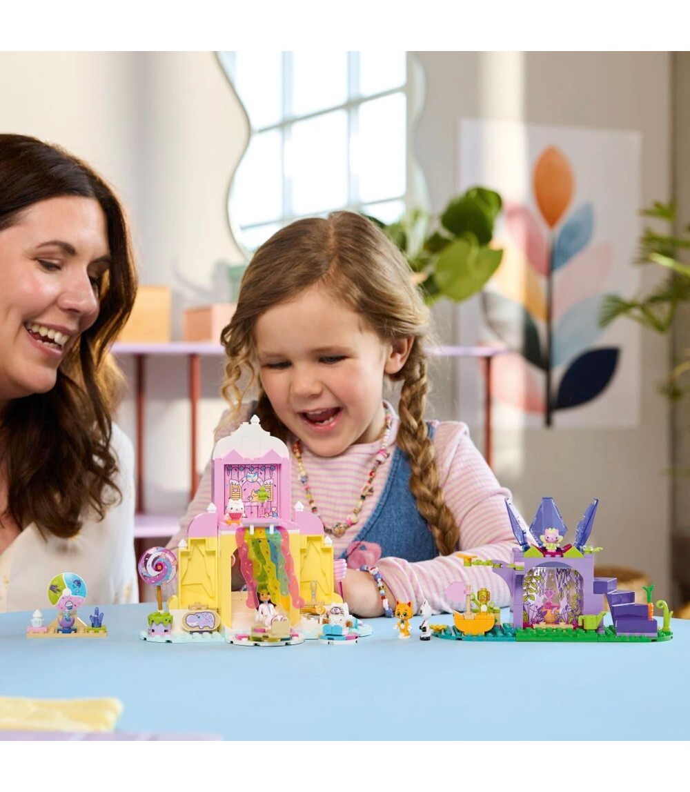 11205 Gabby´s Dollhouse Zuckerguss-Gebirge und Kätzchen-Garten