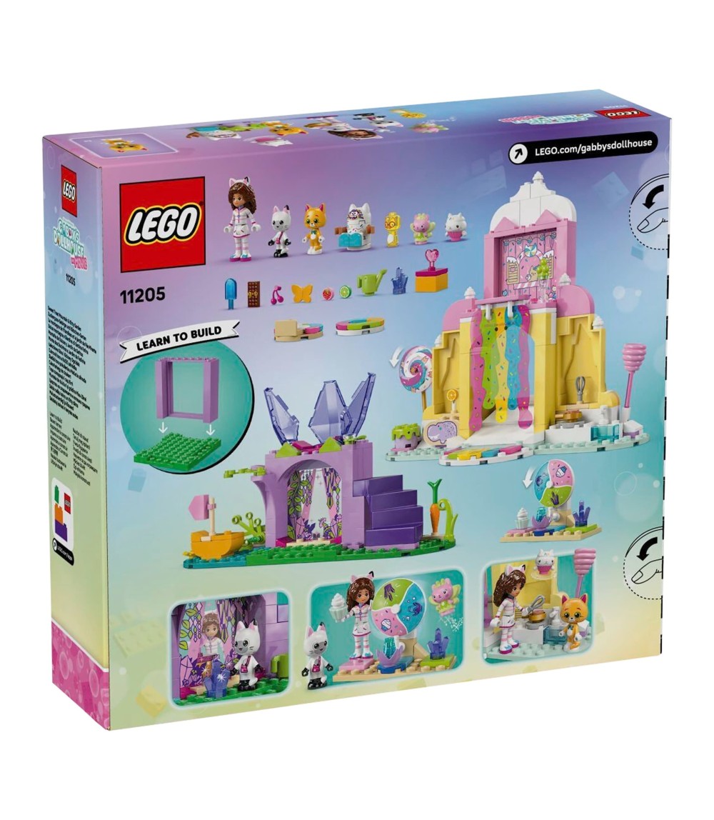 11205 Gabby´s Dollhouse Zuckerguss-Gebirge und Kätzchen-Garten