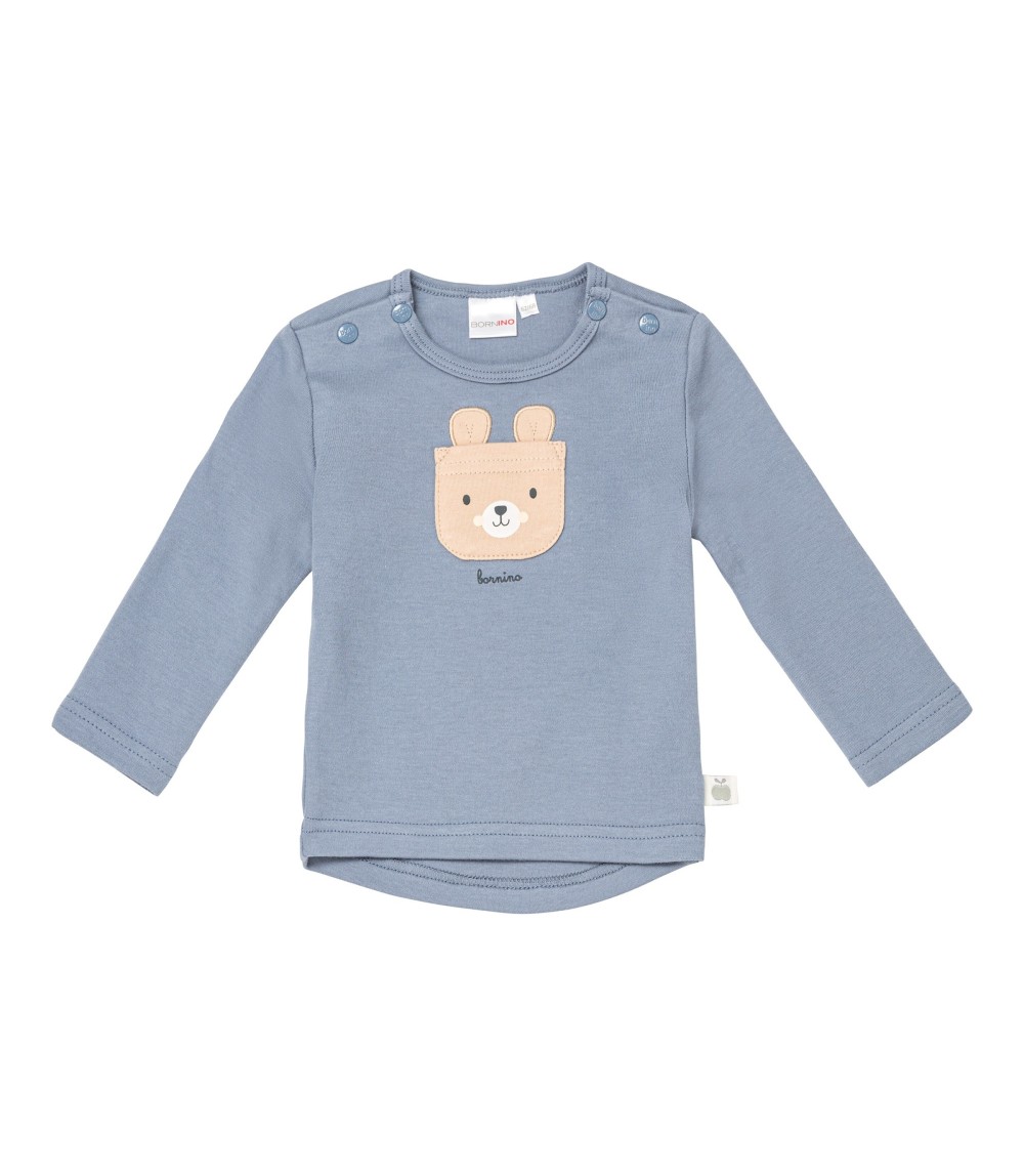 Shirt langarm Bär