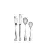 4-tlg. Edelstahl-Besteck-Set