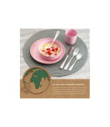 4-tlg. Edelstahl-Besteck-Set