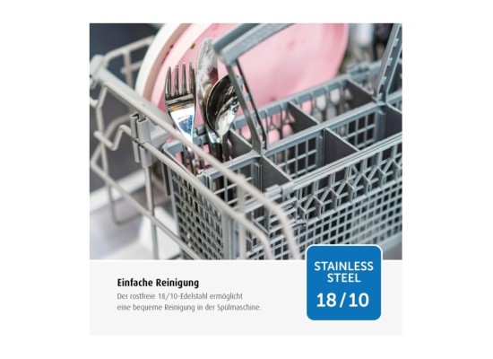 4-tlg. Edelstahl-Besteck-Set