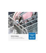 4-tlg. Edelstahl-Besteck-Set