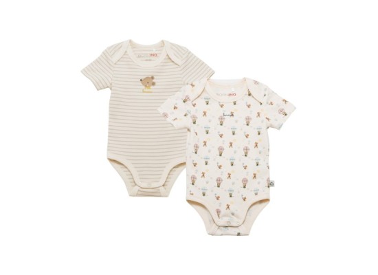 2er-Pack Bodys kurzarm On the road