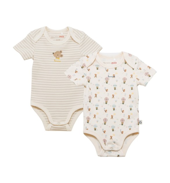 2er-Pack Bodys kurzarm On the road