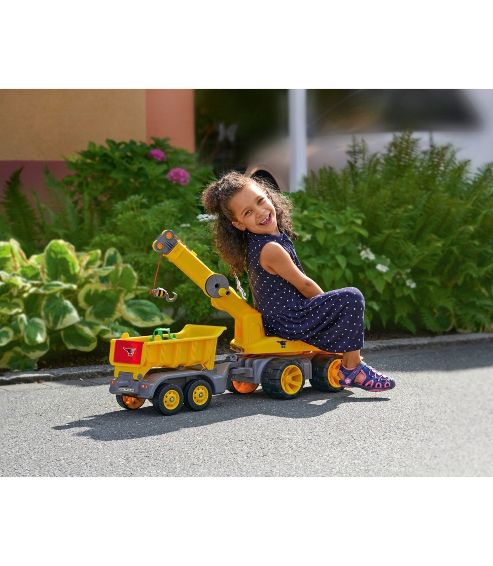 Power Worker Maxi Anhänger mit Anhängerkupplung