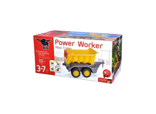 Power Worker Maxi Anhänger mit Anhängerkupplung