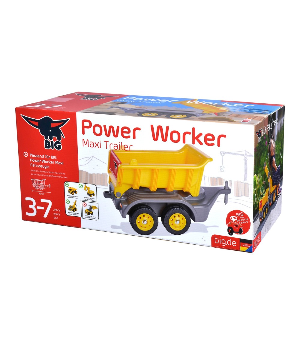 Power Worker Maxi Anhänger mit Anhängerkupplung