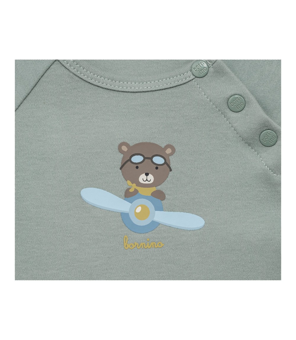 Raglanshirt langarm Bär