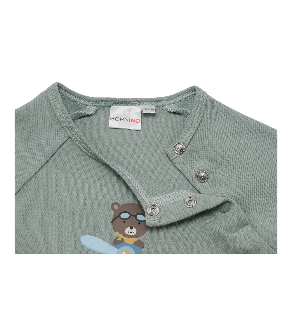 Raglanshirt langarm Bär