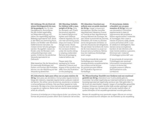 Schaukeltier Pferd Calimero