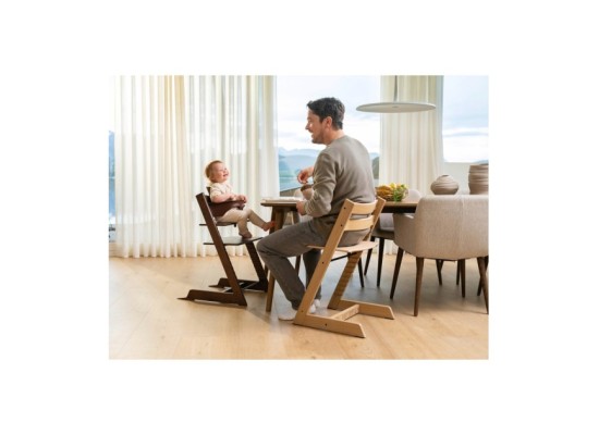 Treppenhochstuhl Eiche