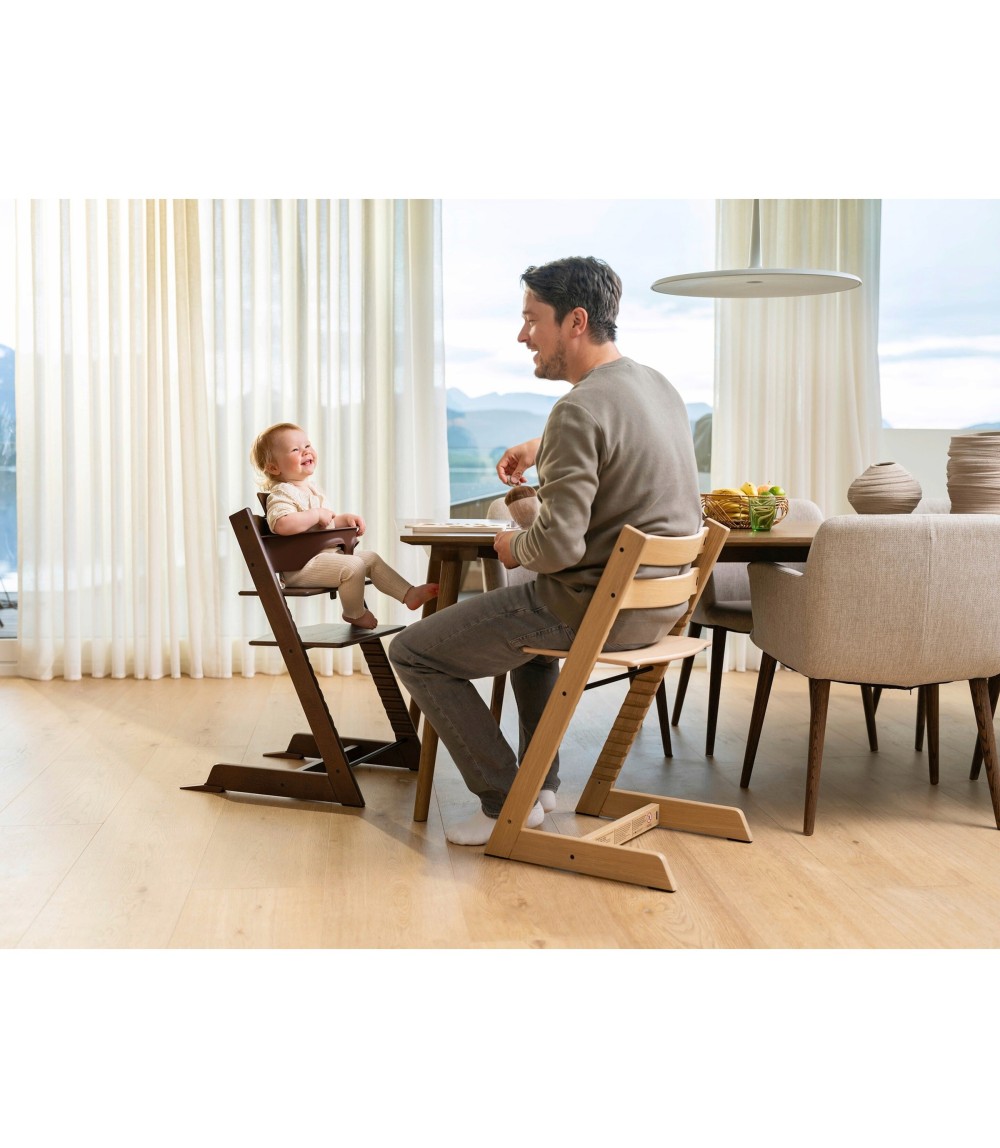 Treppenhochstuhl Eiche