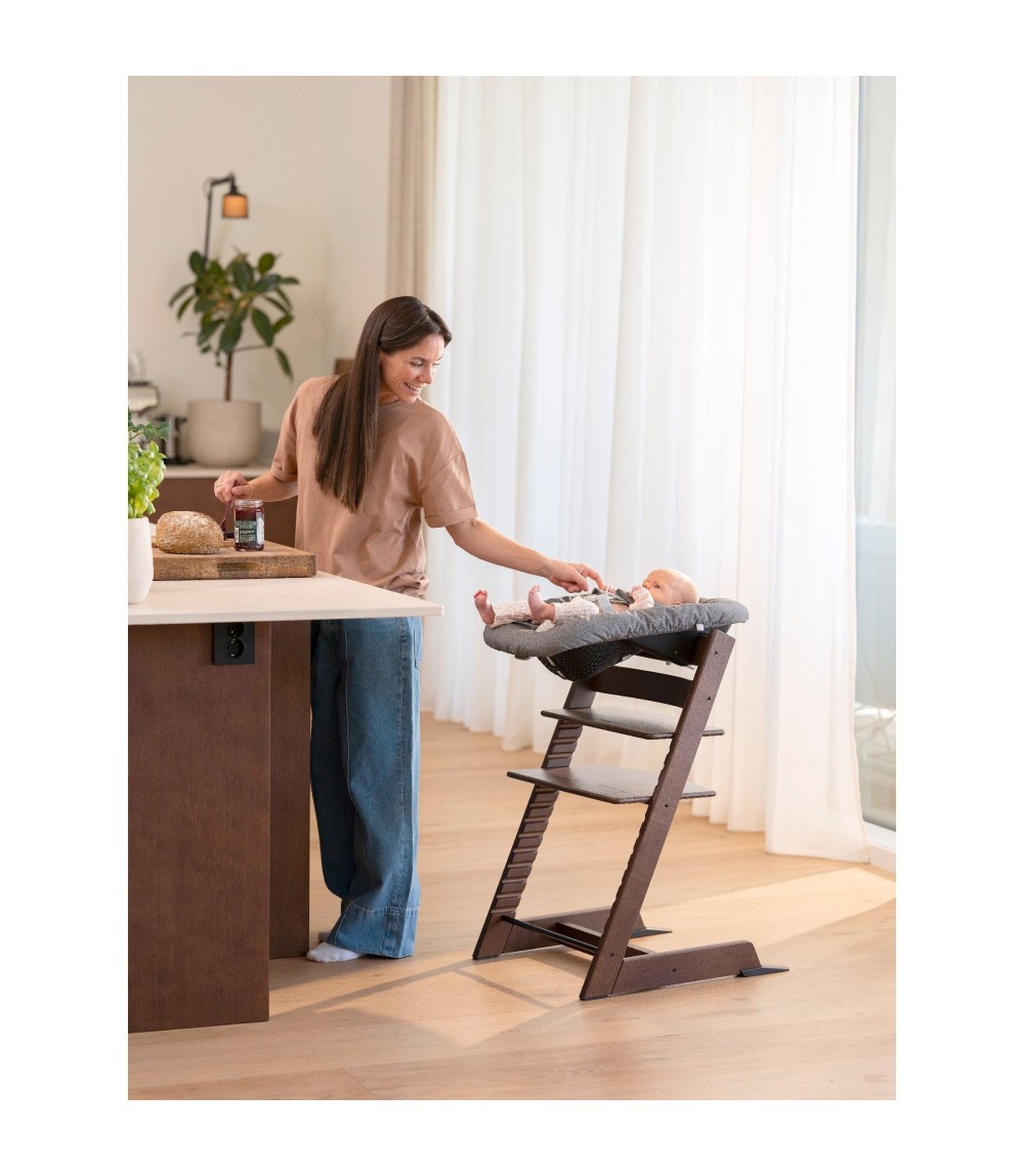 Treppenhochstuhl Eiche