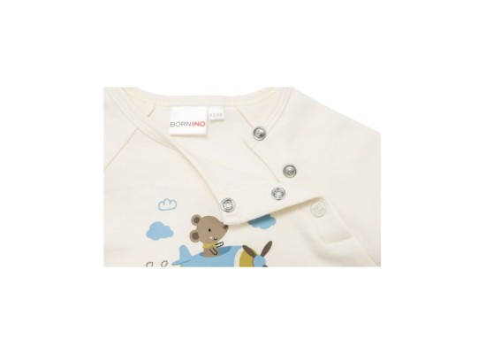 Raglanshirt langarm Maus