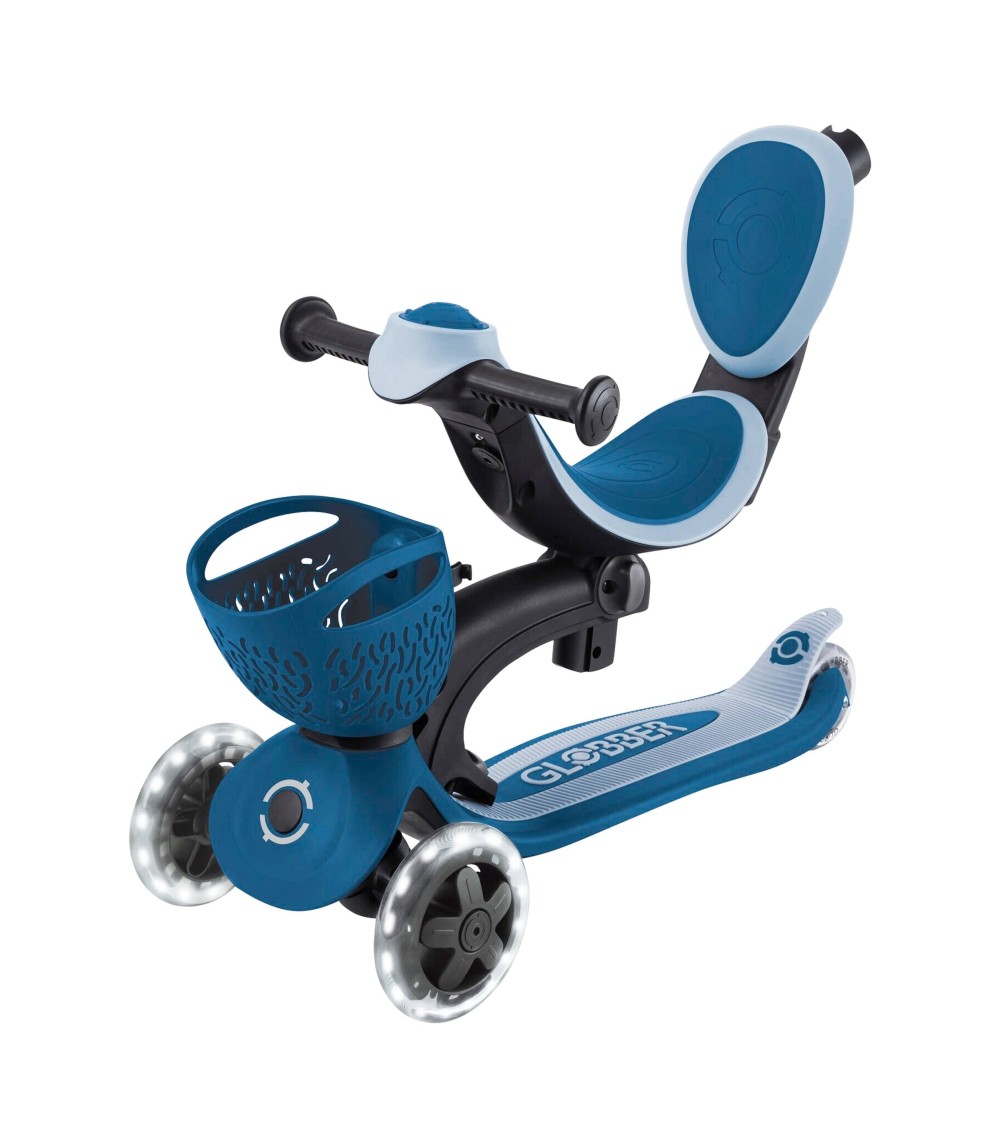 Scooter 3in1 Go-Up Baby 360 mit Leuchtrollen und Leuchtmodul