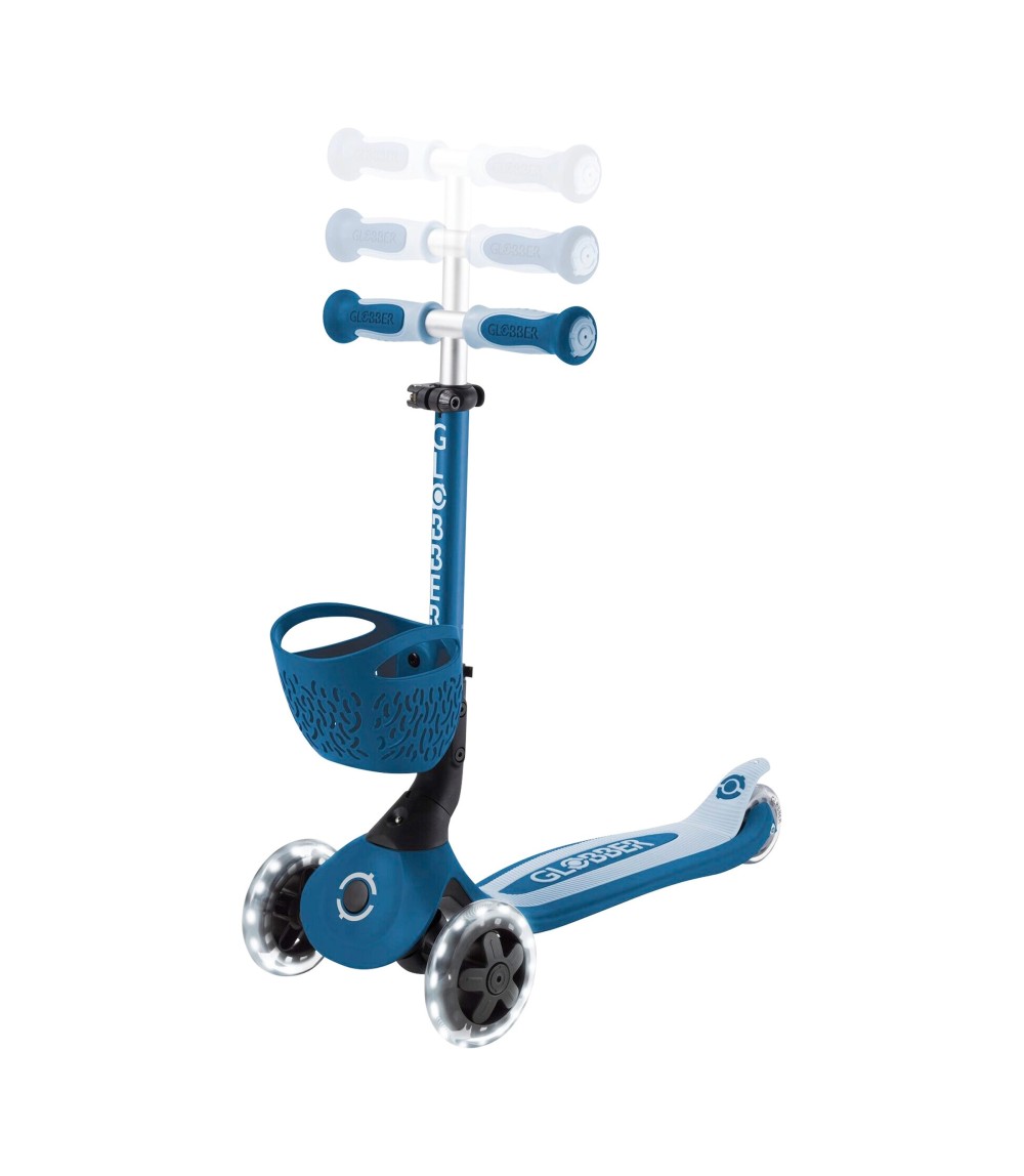 Scooter 3in1 Go-Up Baby 360 mit Leuchtrollen und Leuchtmodul