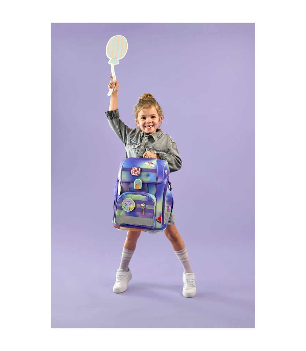 Schulranzen-Set Boxy Unique gradient 7-tlg.