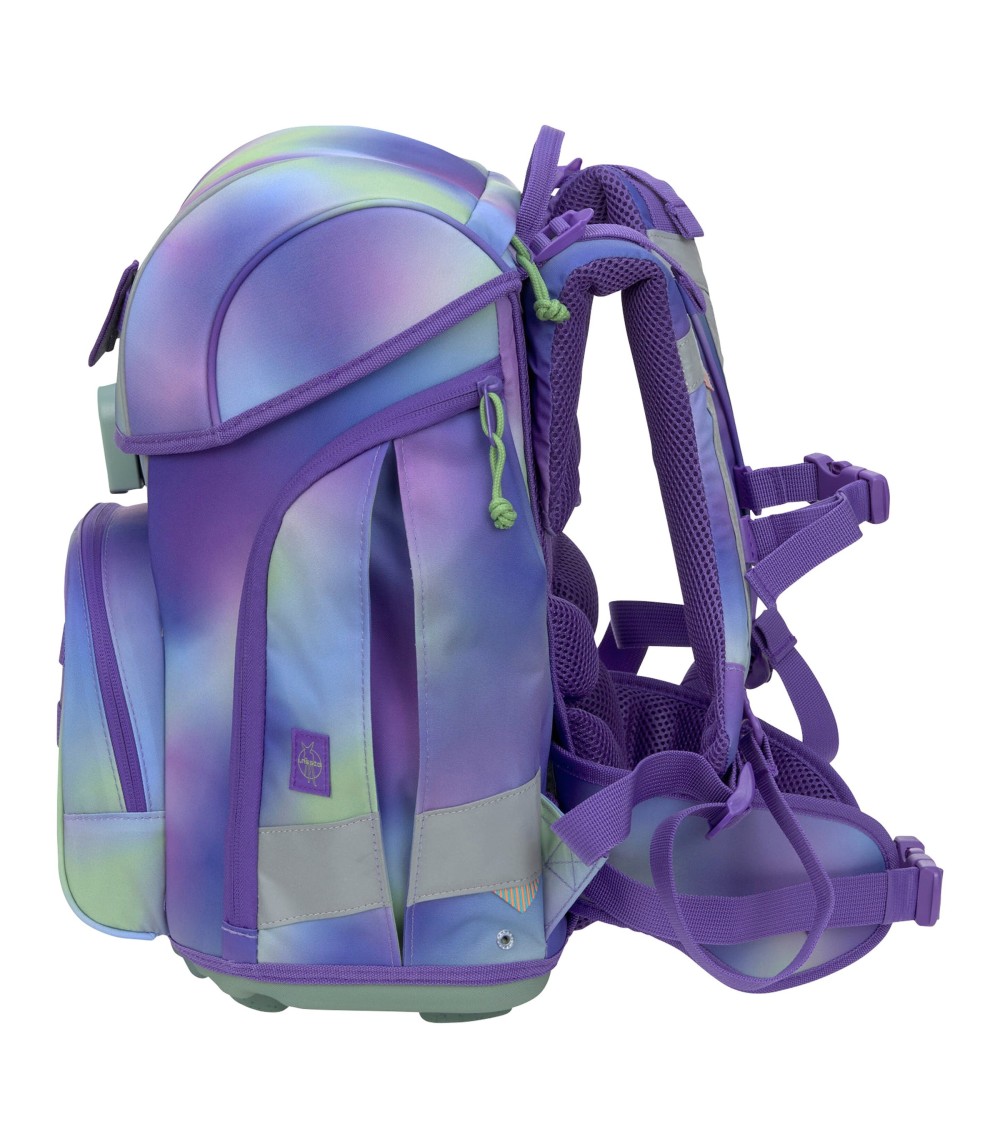 Schulranzen-Set Boxy Unique gradient 7-tlg.