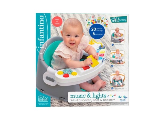 Entdeckungssitz 3in1 mit Licht & Sound