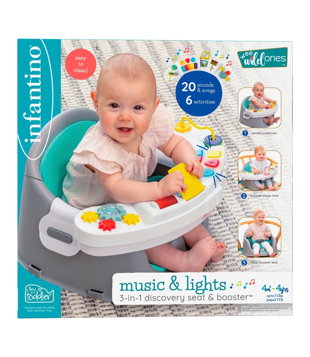 Entdeckungssitz 3in1 mit Licht & Sound