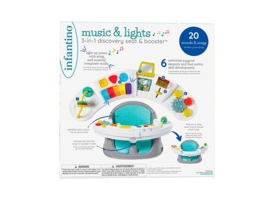 Entdeckungssitz 3in1 mit Licht & Sound