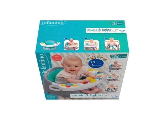 Entdeckungssitz 3in1 mit Licht & Sound