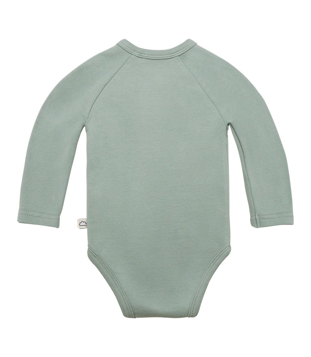 2er-Pack Wickelbodys langarm Ringel Bär