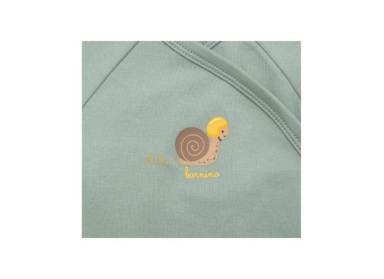 2er-Pack Wickelbodys langarm Ringel Bär