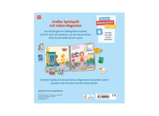 Mein großes Magnetbuch - Was gehört wohin?